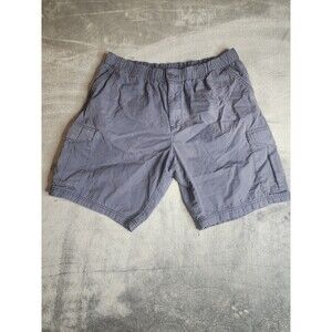 Tommy Bahama Cargo Shorts Size XL Navy With Draw String Logo On Back Pocket